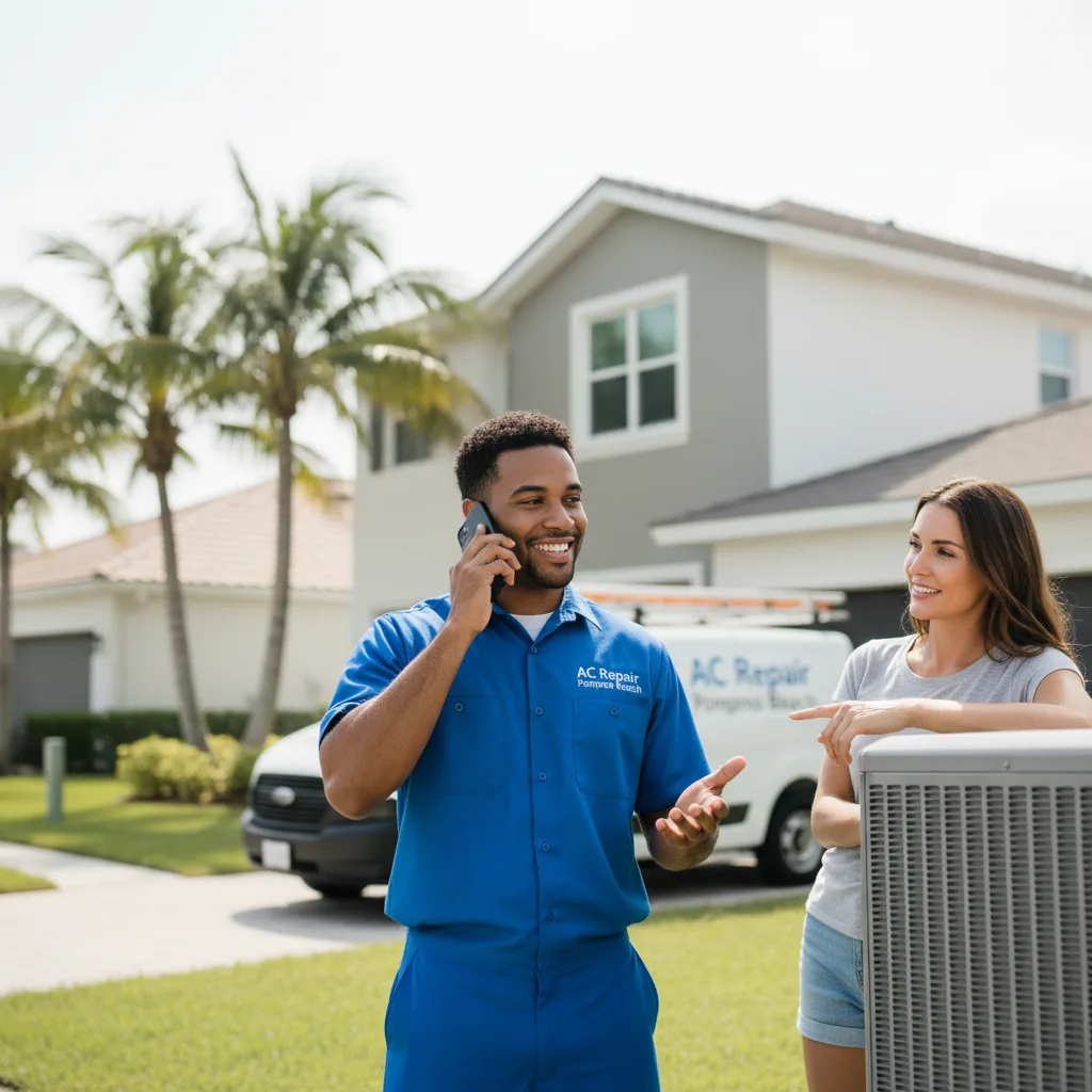 AC Repair Pompano Beach customer support in Wilmington